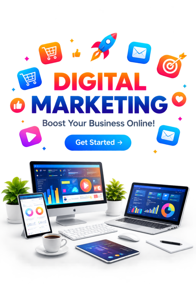 digital marketing growth workspace